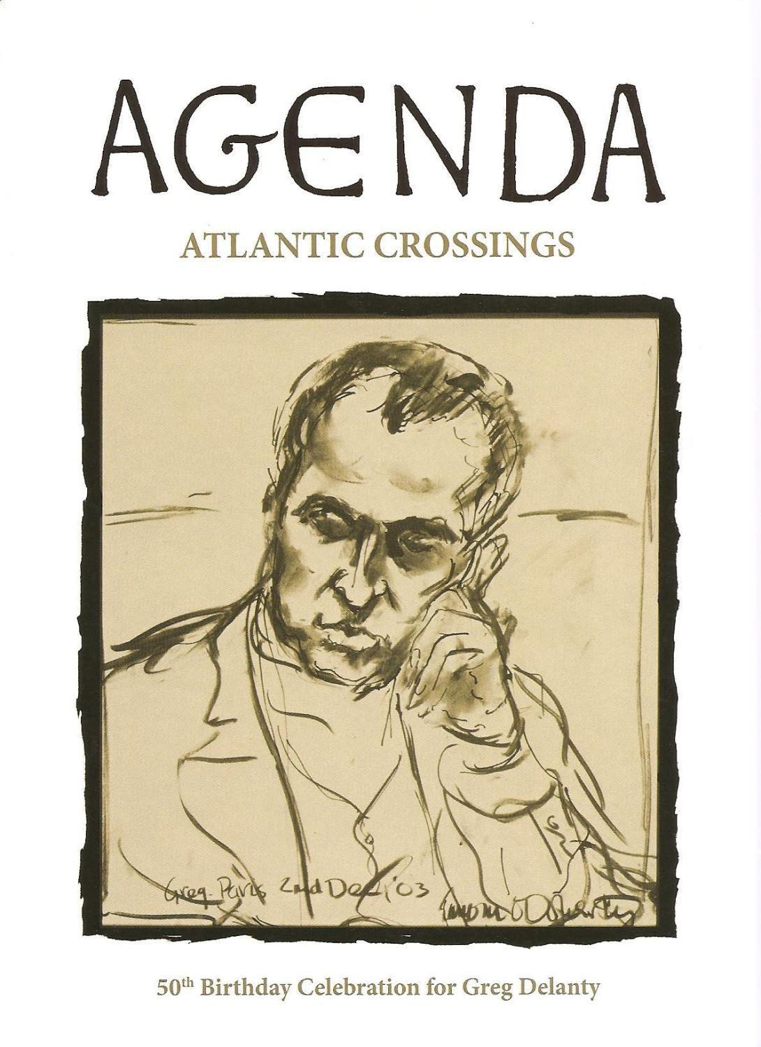 Agenda - Atlantic Crossings Agenda - Atlantic Crossings