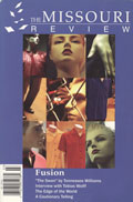 The Missouri Review The Missouri Review